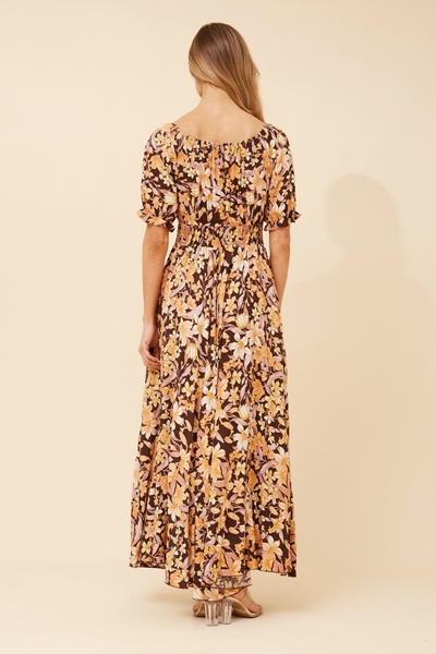 DAISY FLORAL MAXI DRESS