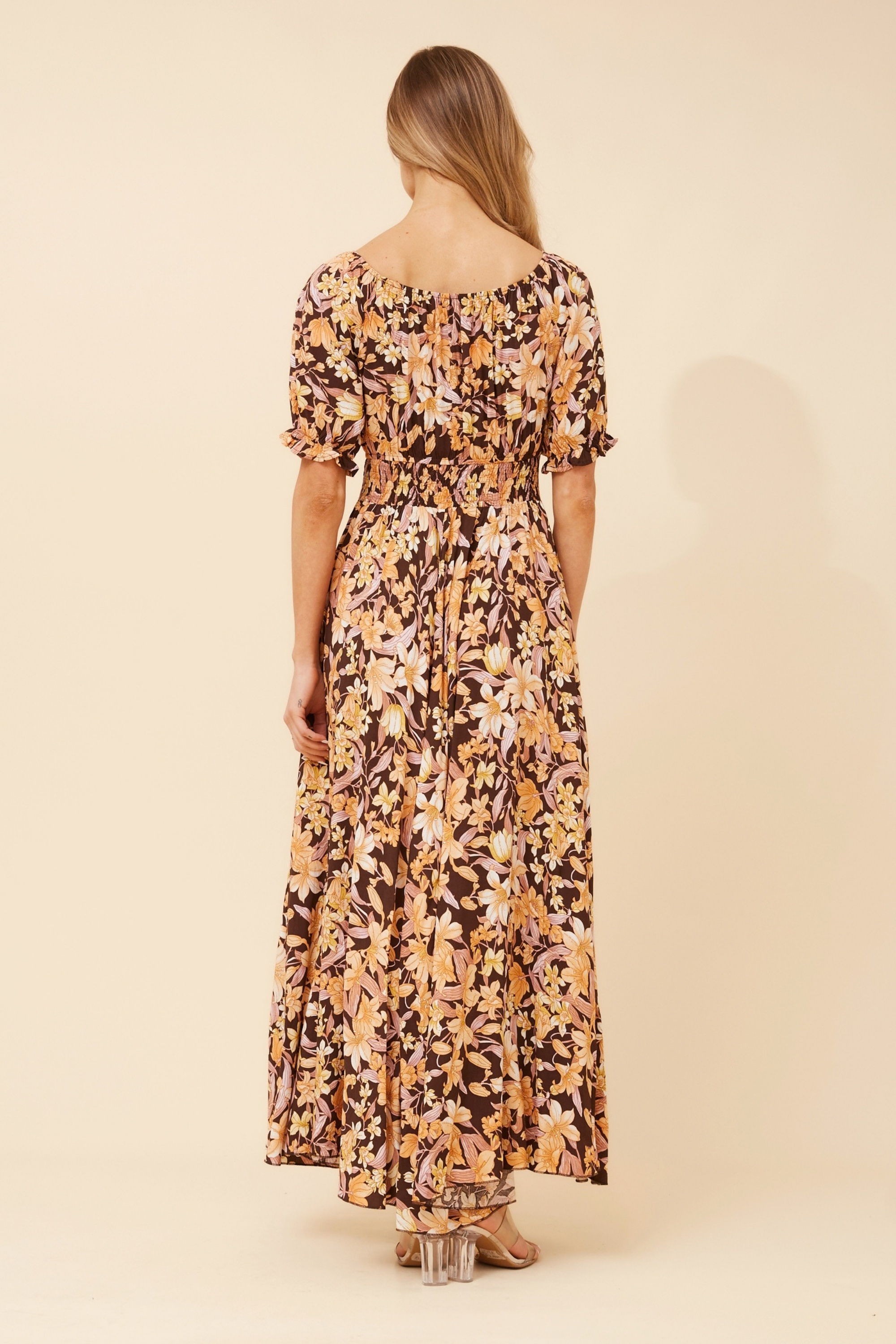 DAISY FLORAL MAXI DRESS