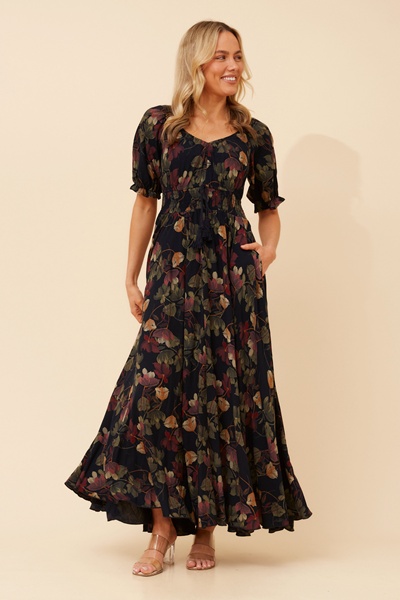 DAISY FLORAL MAXI DRESS