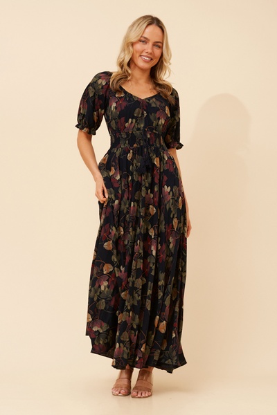 DAISY FLORAL MAXI DRESS