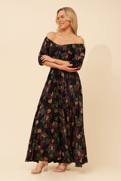 DAISY FLORAL MAXI DRESS