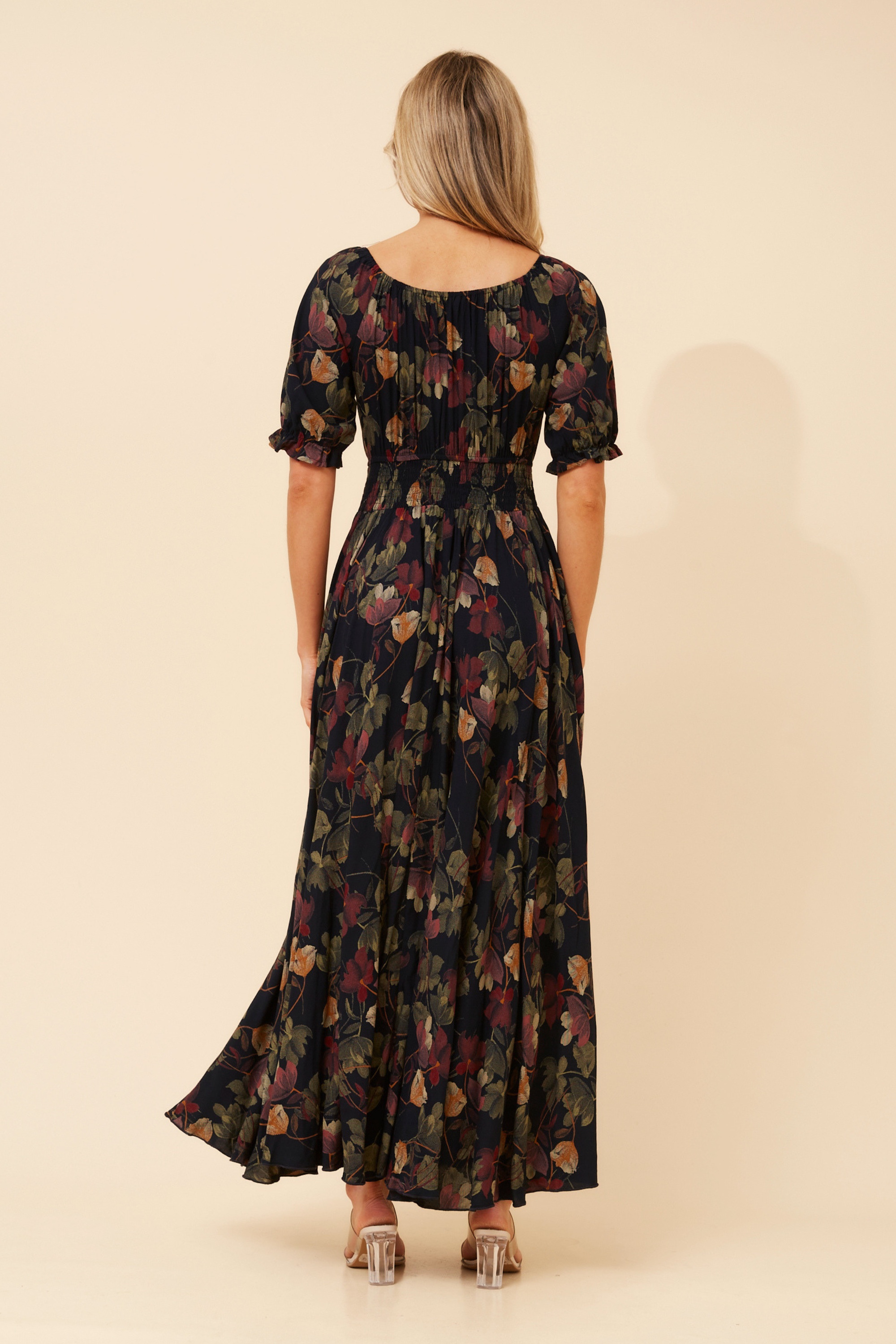 DAISY FLORAL MAXI DRESS