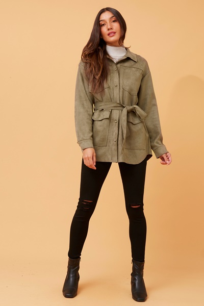 DANIA SUEDE JACKET