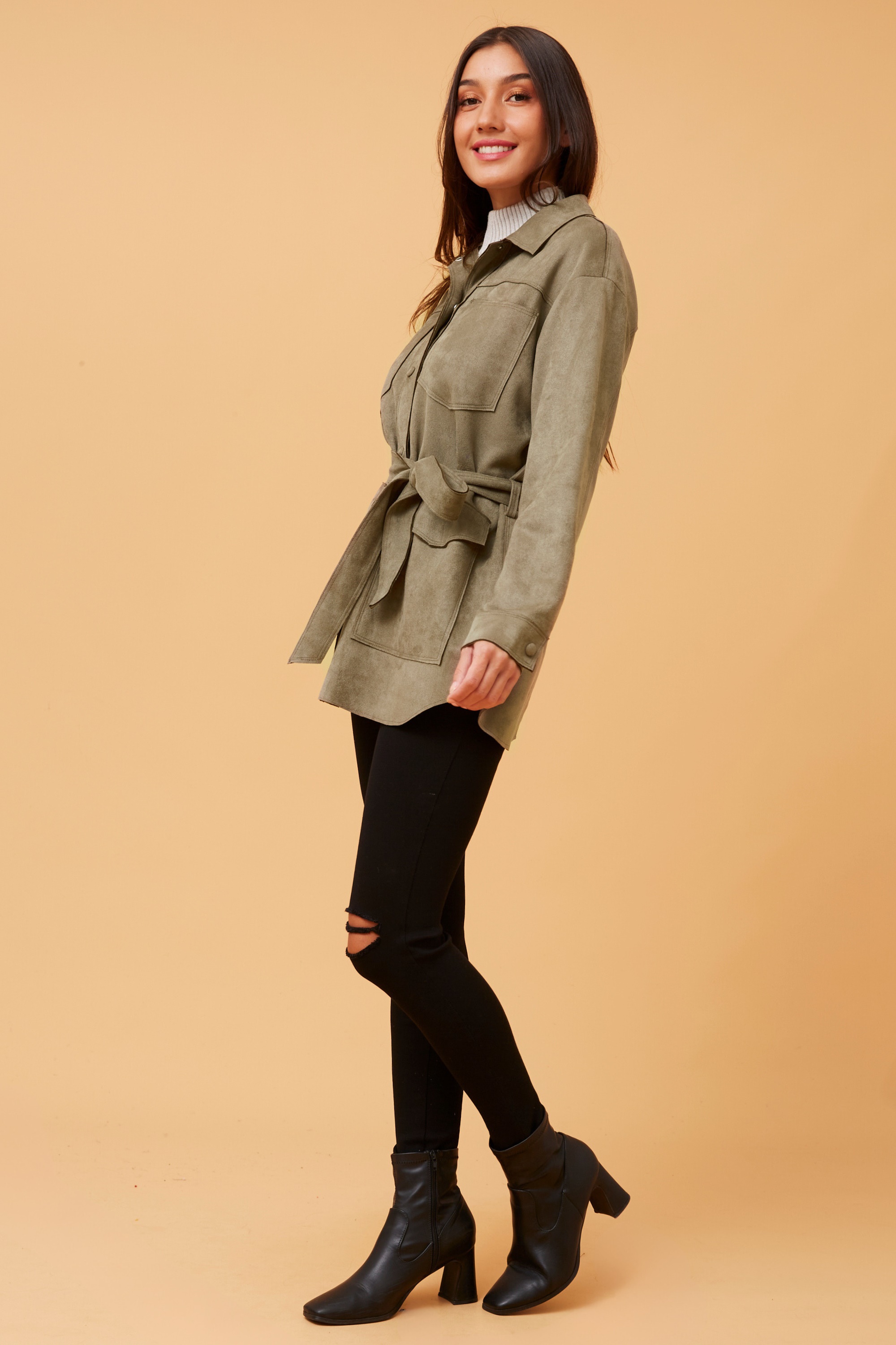 DANIA SUEDE JACKET