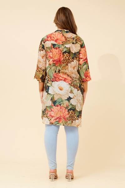 DANSON ANIMAL PRINT TUNIC