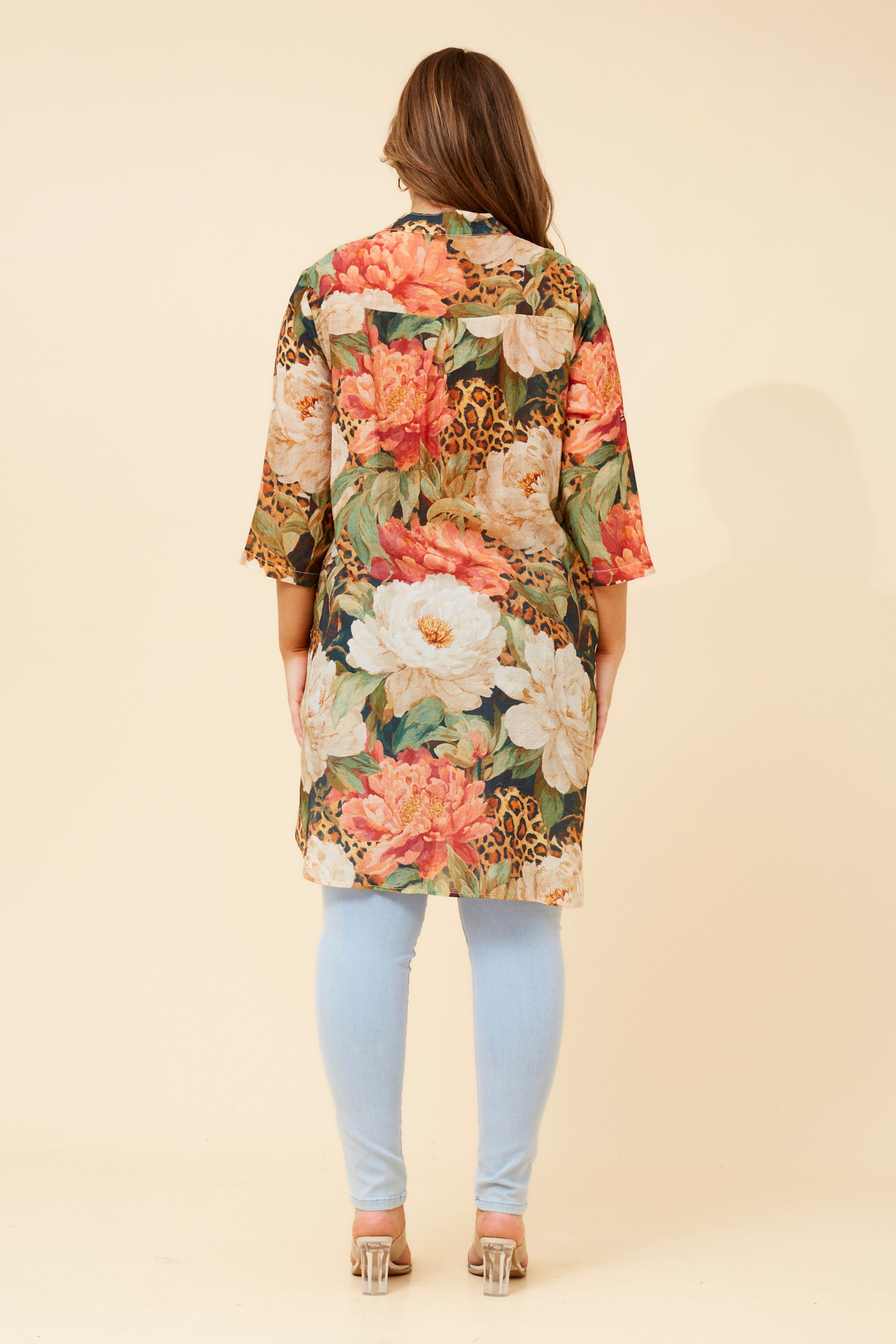 DANSON ANIMAL PRINT TUNIC