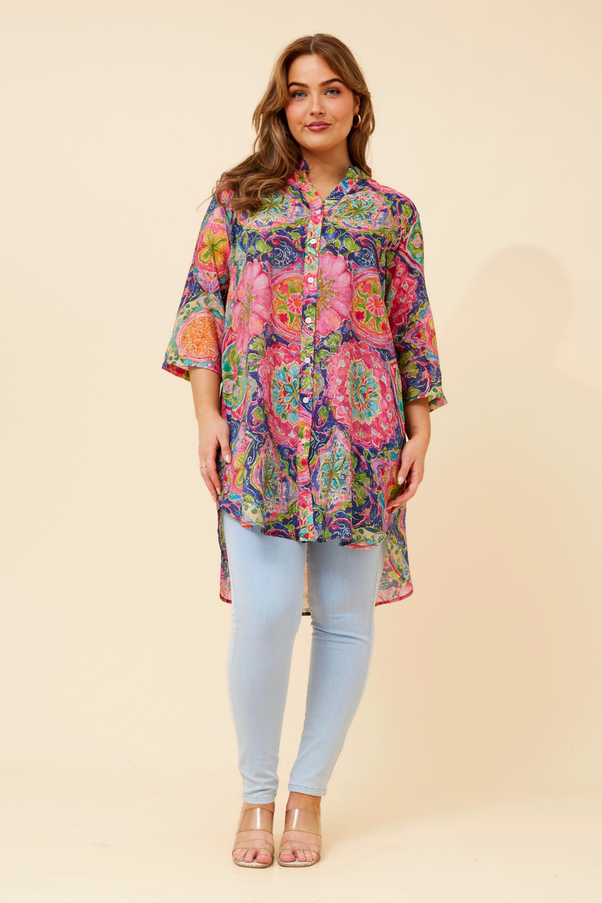 DANSON FLORAL TUNIC
