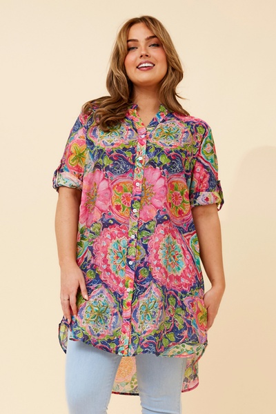DANSON FLORAL TUNIC