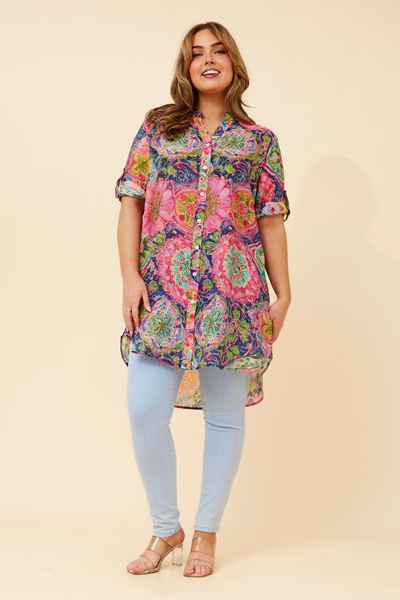 DANSON FLORAL TUNIC