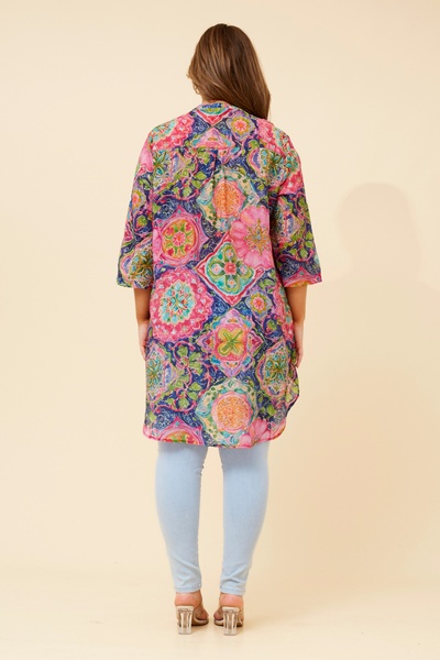 DANSON FLORAL TUNIC