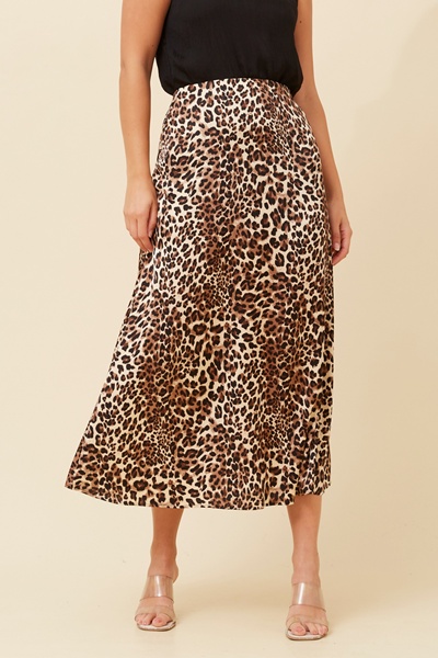 DARIANA ANIMAL PRINT SKIRT