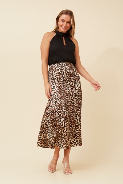 DARIANA ANIMAL PRINT SKIRT