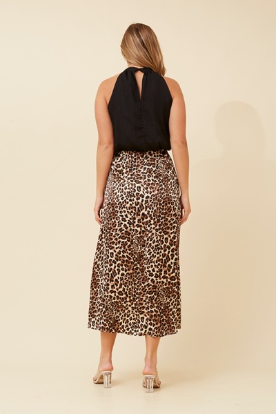 DARIANA ANIMAL PRINT SKIRT