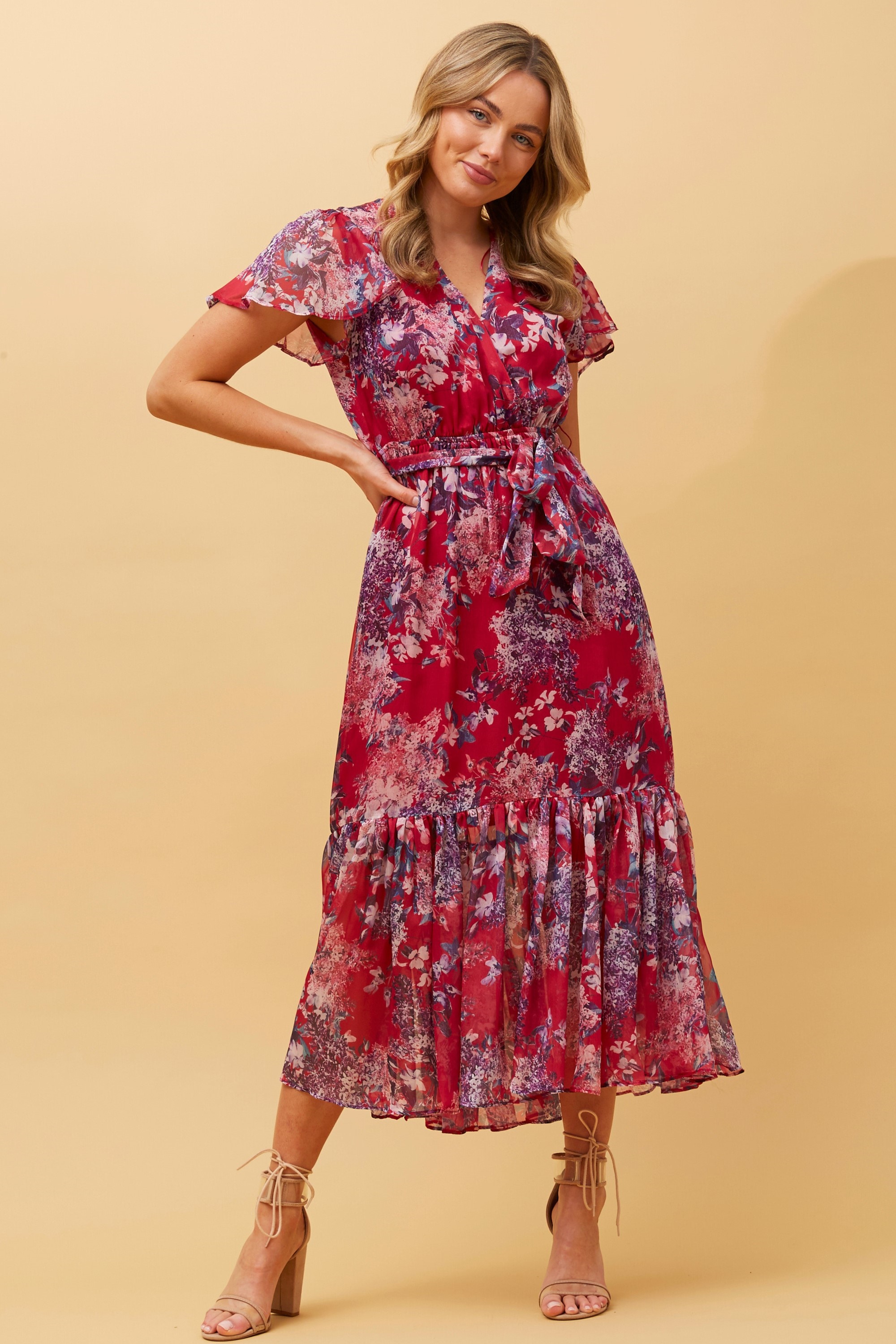 Dawn full midi outlet dress