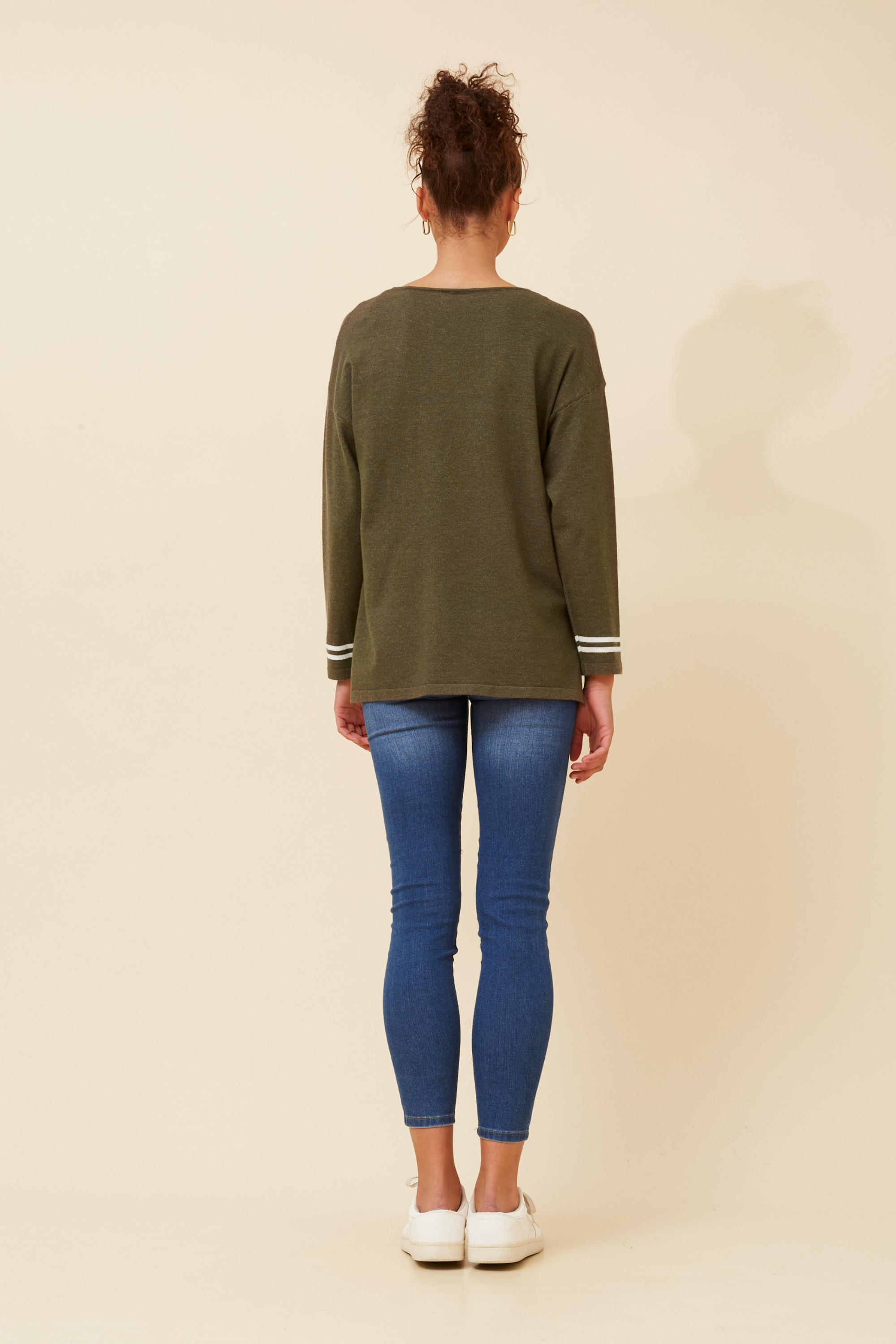 DAYTON STAR PRINT KNIT PULLOVER