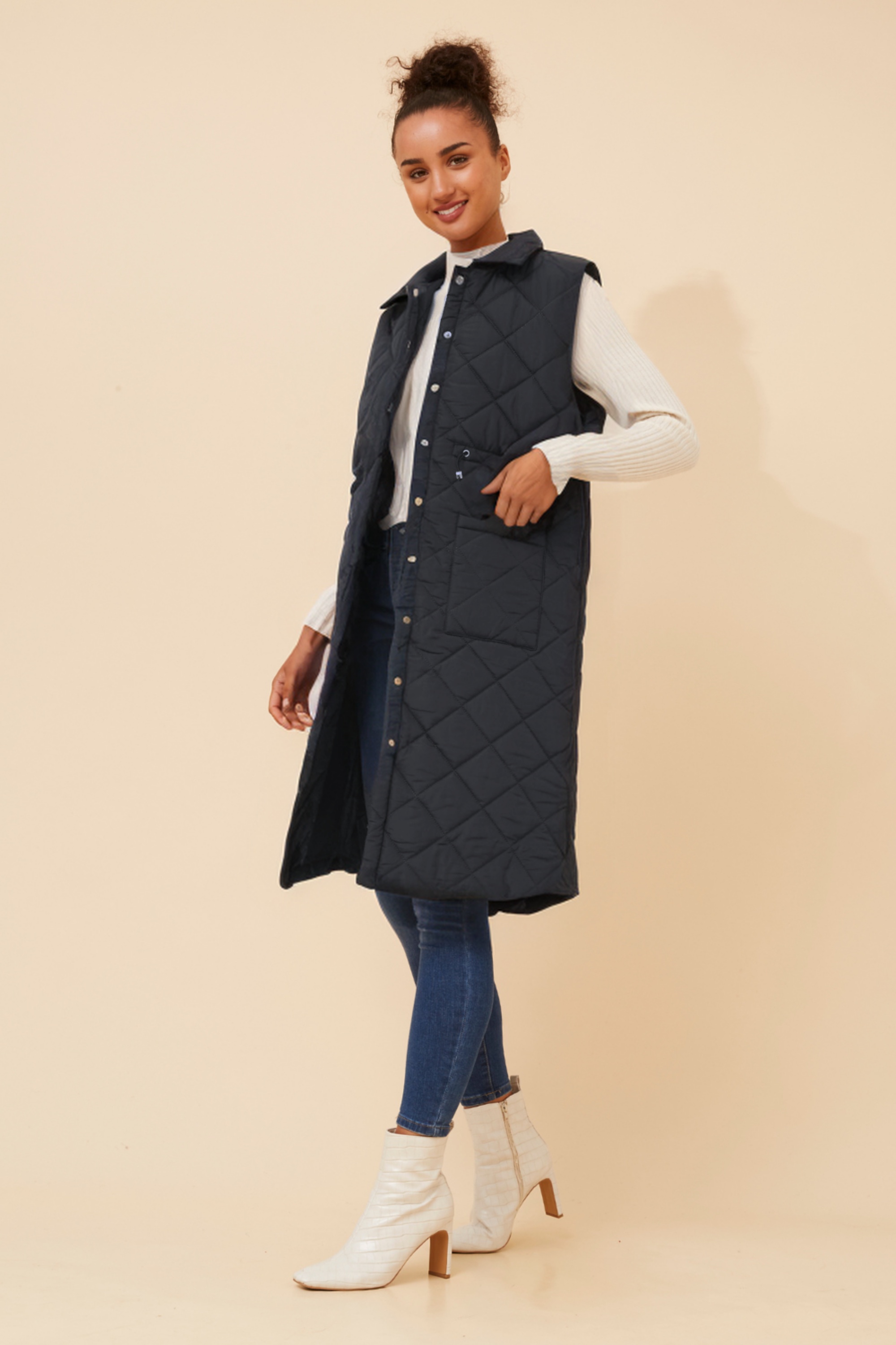 DEDE QUILTED VEST