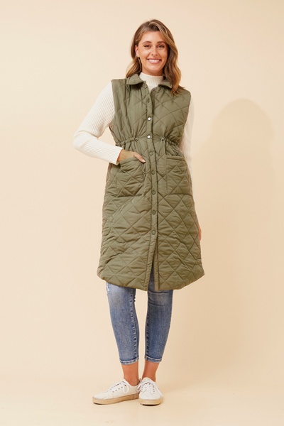 DEDE QUILTED VEST