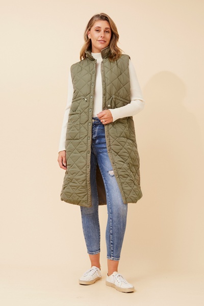 DEDE QUILTED VEST