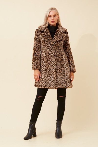 DESTRY ANIMAL PRINT COAT