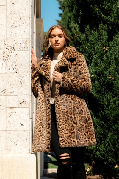 DESTRY ANIMAL PRINT COAT