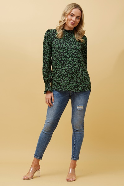 DIANA FLORAL PRINT BLOUSE