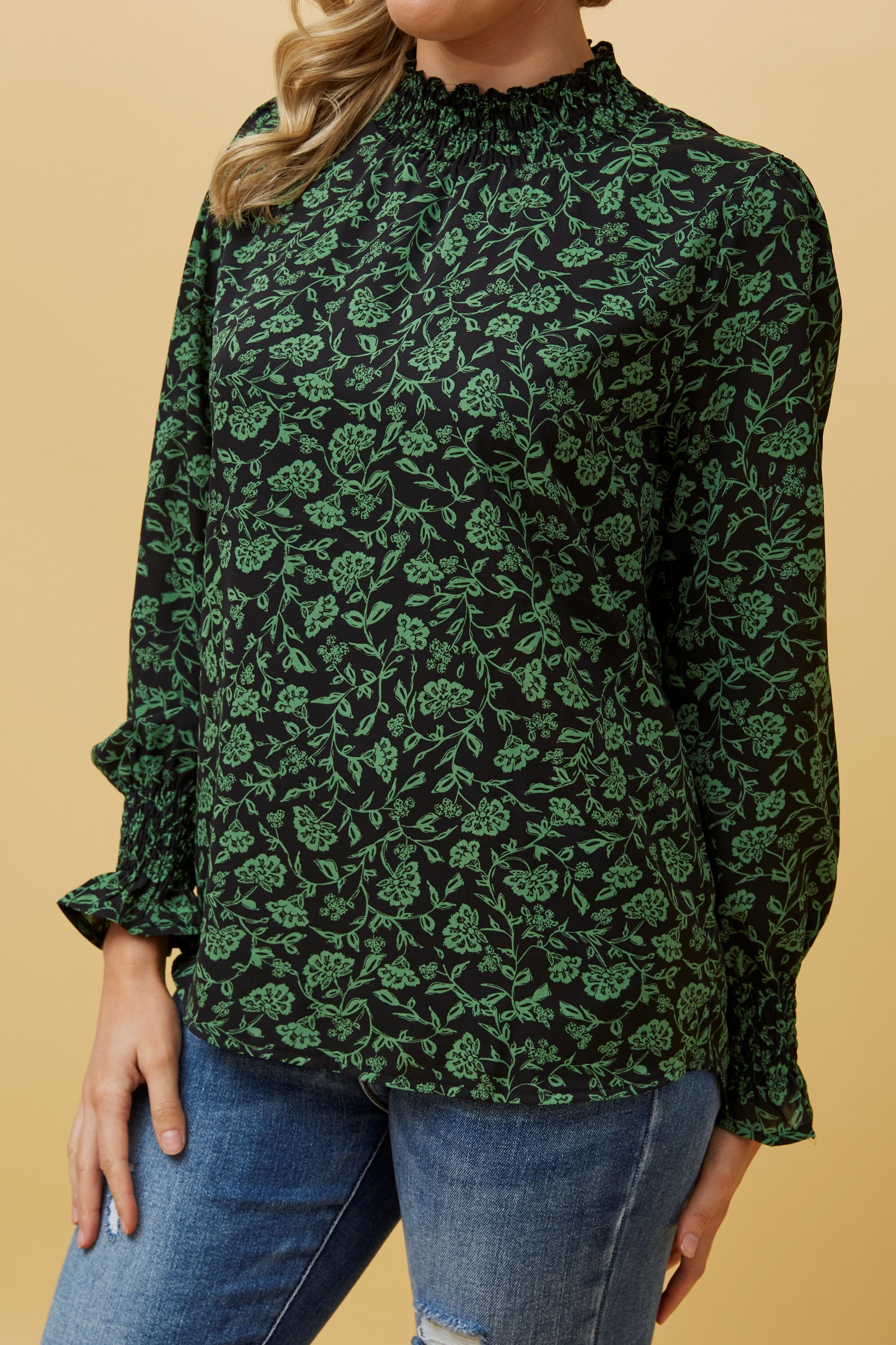 DIANA FLORAL PRINT BLOUSE