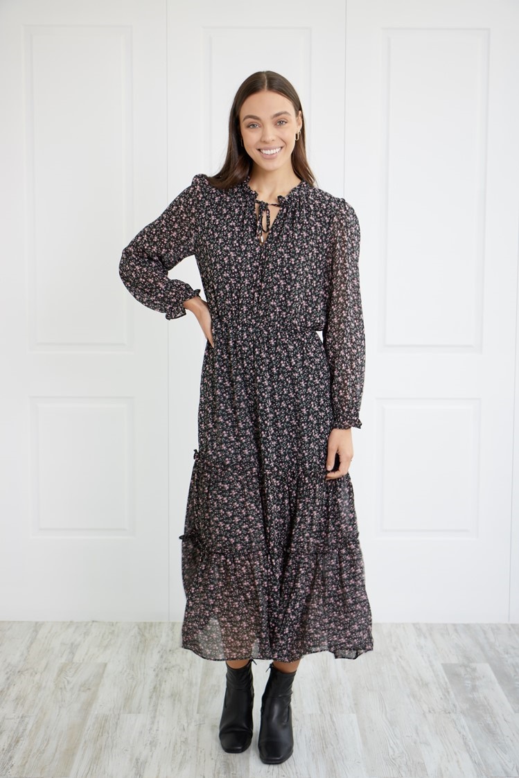 DITSY FLORAL MAXI DRESS