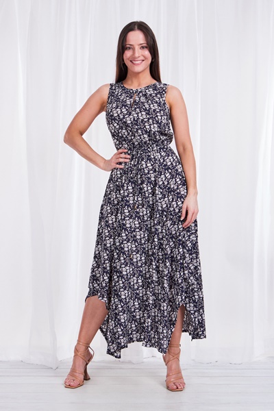 DITSY FLORAL MIDI DRESS