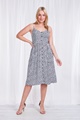 Ditsy print Button Front SUMMER Dress