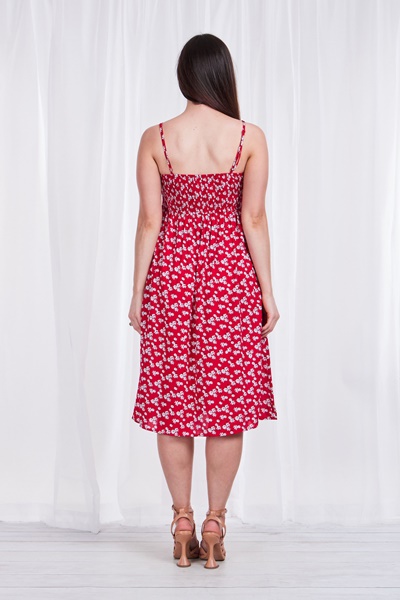 Ditsy print Button Front SUMMER Dress