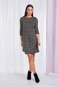 Ditzy Print Dress