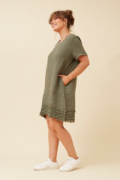 DIVANA LINEN DRESS