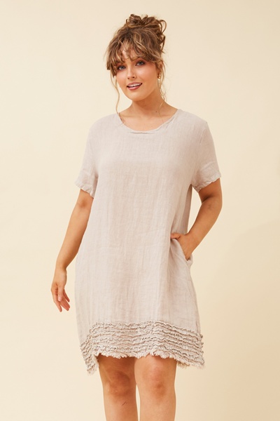 DIVANA LINEN DRESS