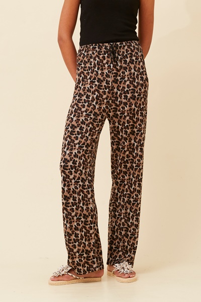 DIVINA ANIMAL PRINT PANTS