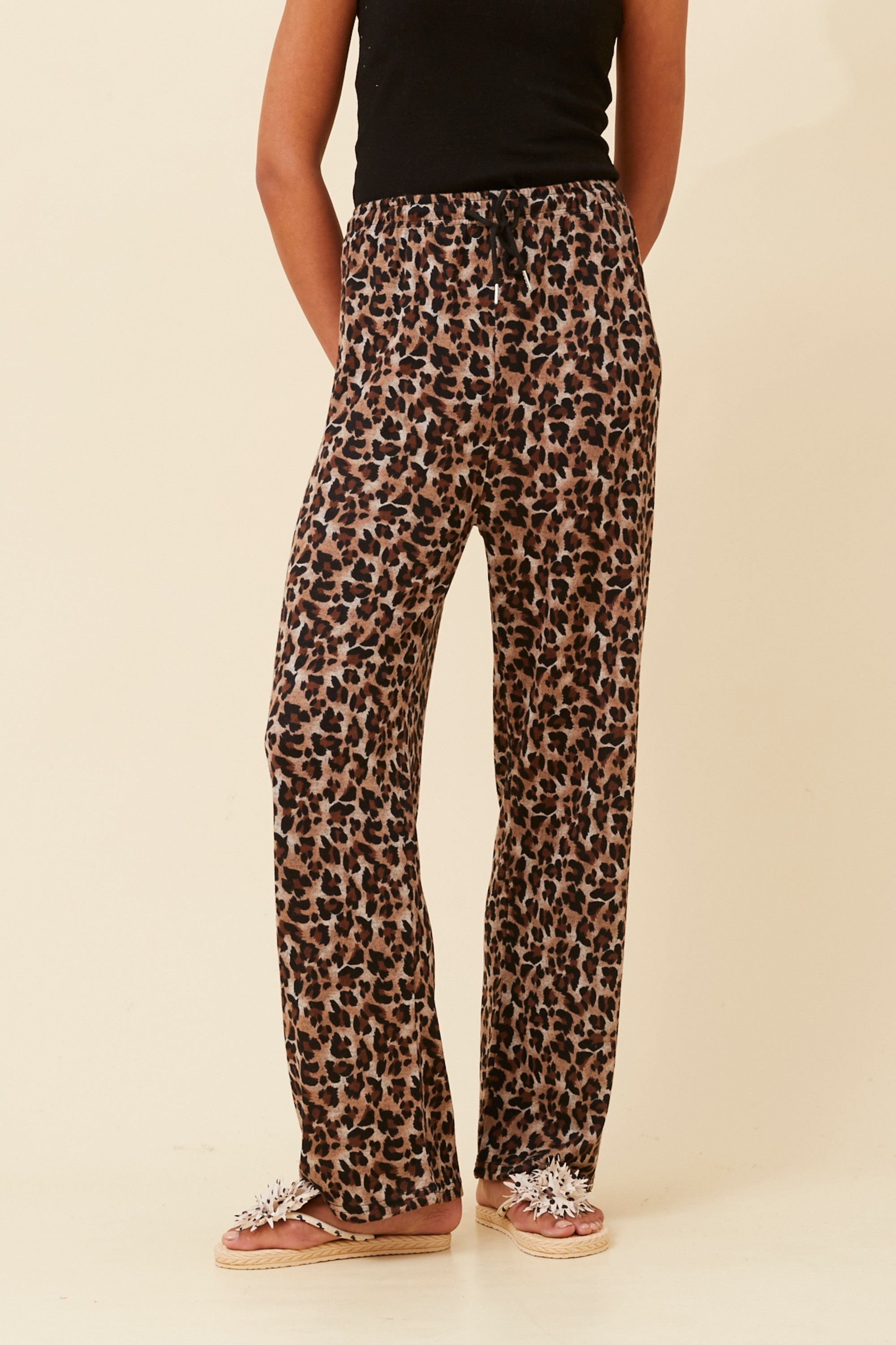 DIVINA ANIMAL PRINT PANTS