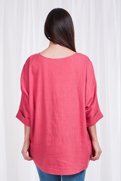 Dolman Sleeve LINEN Top