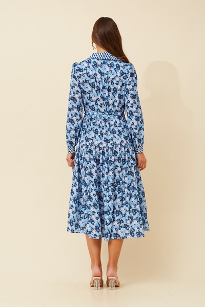 DONELLE FLORAL MIDI DRESS