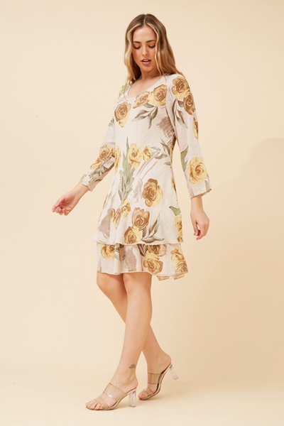 DONISA FLORAL DRESS