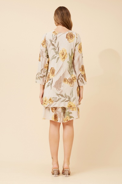 DONISA FLORAL DRESS