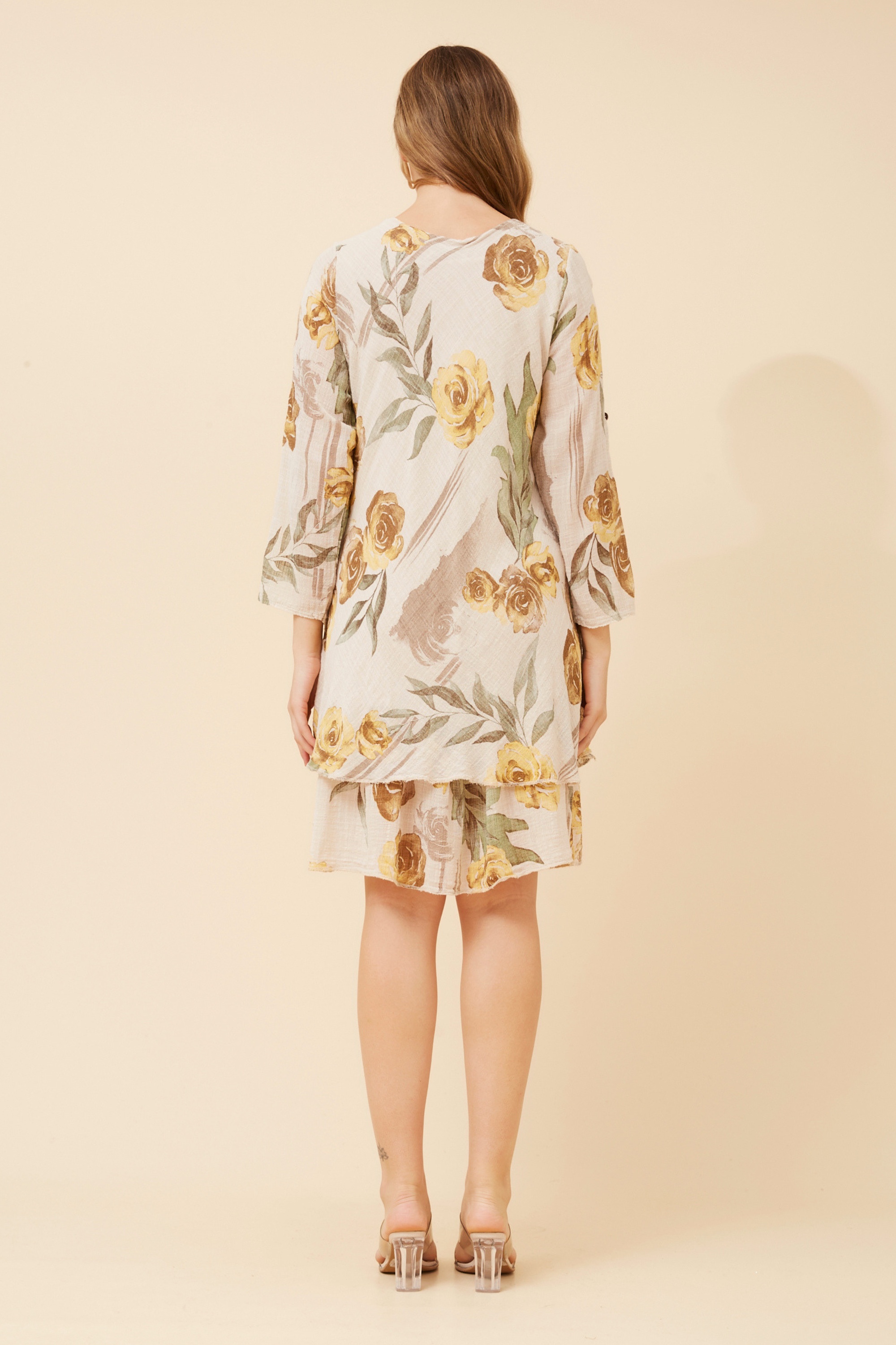 DONISA FLORAL DRESS