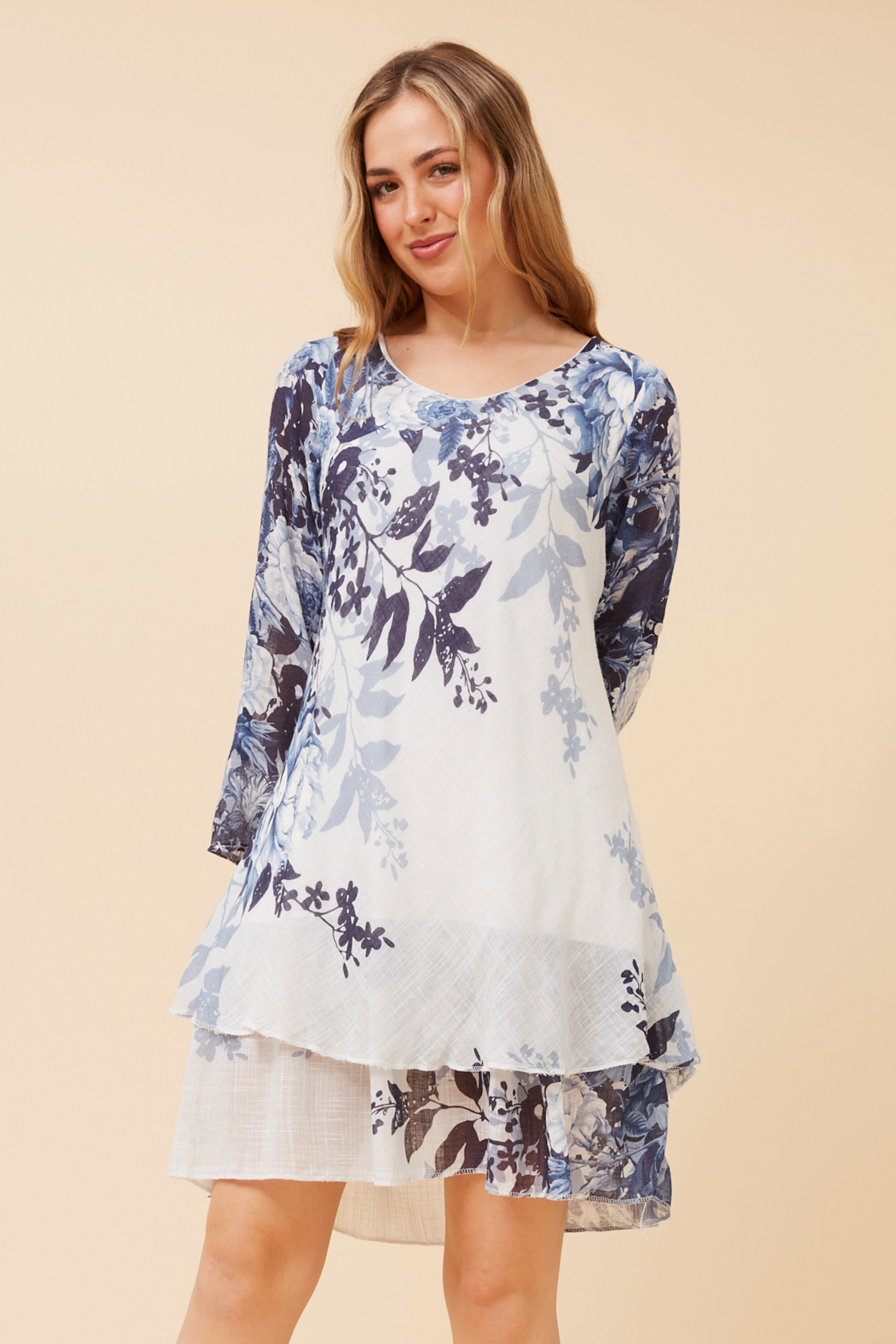 DONISA FLORAL DRESS