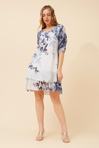 DONISA FLORAL DRESS