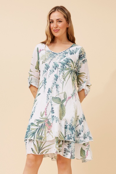 DONISA FLORAL DRESS
