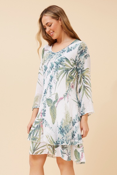 DONISA FLORAL DRESS
