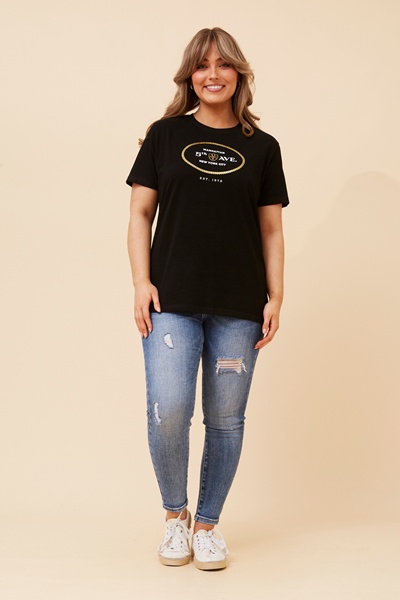 DOREEN GRAPHIC PRINT T-SHIRT