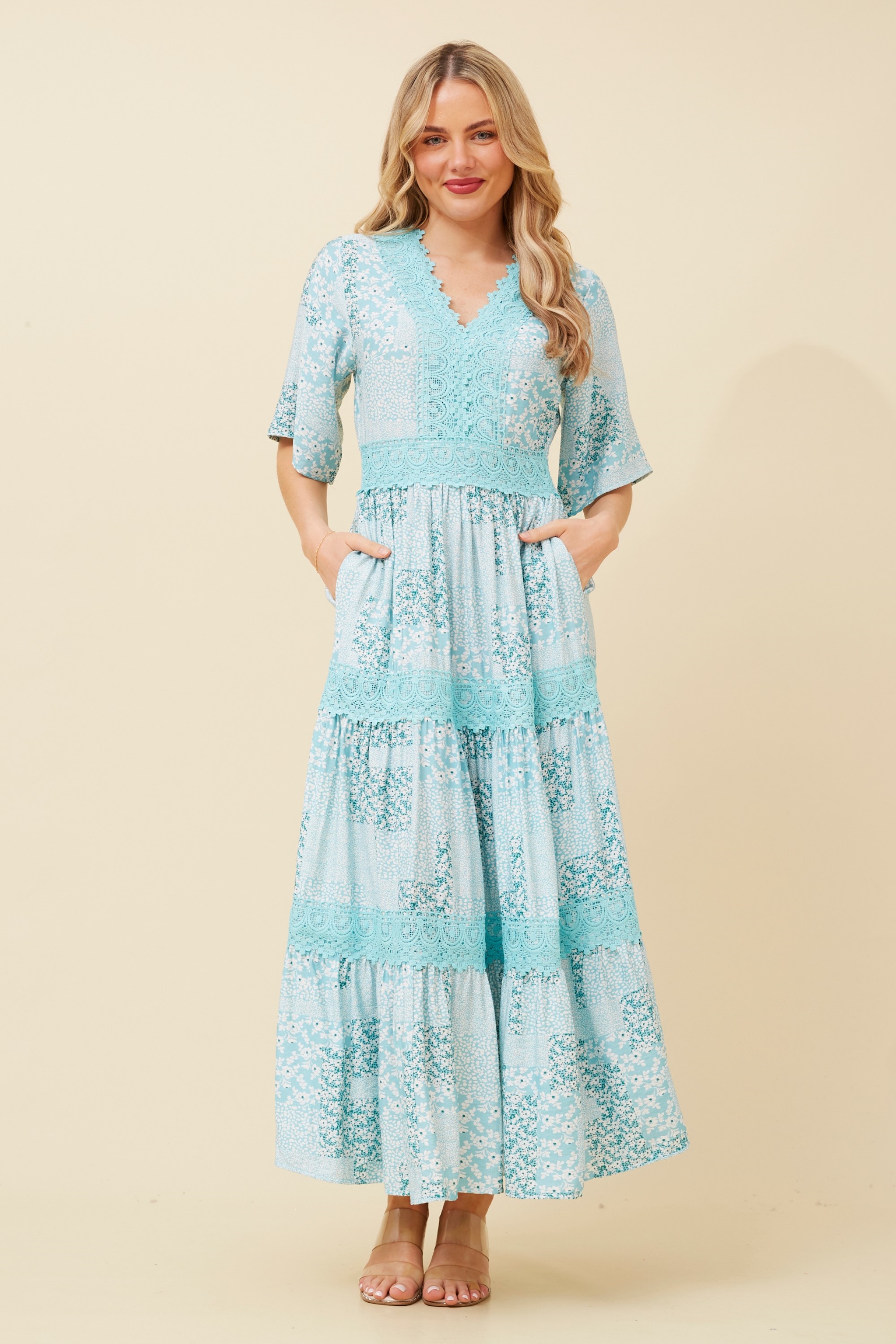 DORITA LACE MAXI DRESS