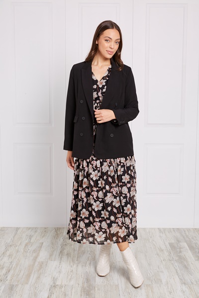 DOUBLE BREASTED BLAZER