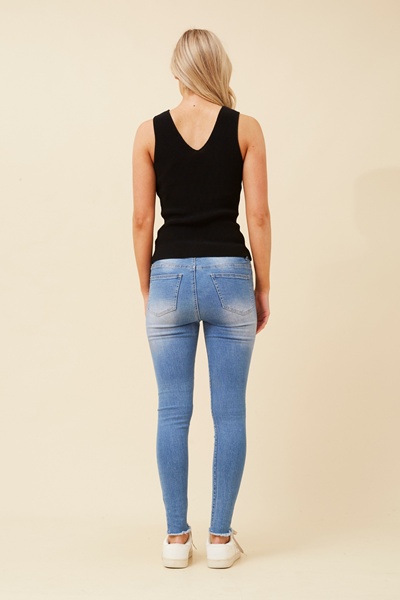 DOVIE SOLID KNIT VEST