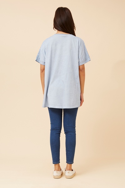 DRAI SEQUIN STAR TOP