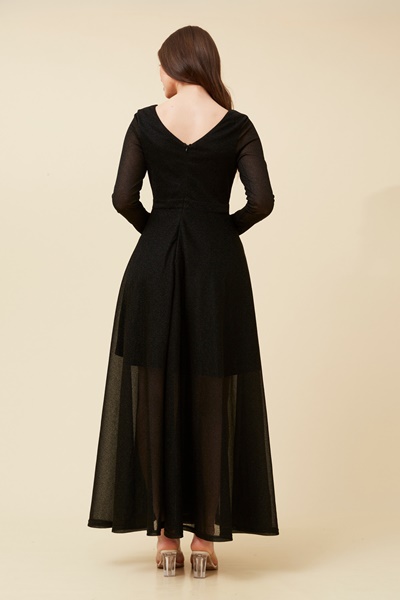 DREA MAXI GLITTER DRESS